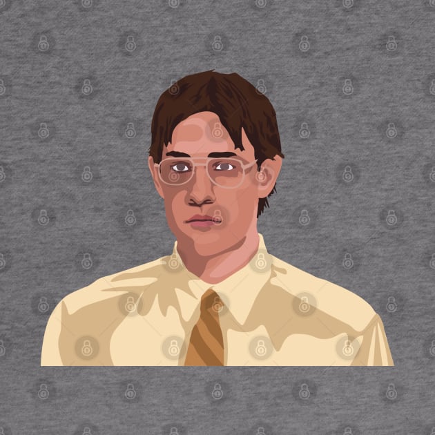 Jim as Dwight by FutureSpaceDesigns